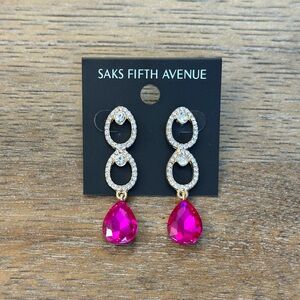 Saks Fifth Avenue Drop Earrings – NEW